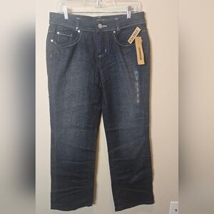 DKNY Women's Dark Blue Relaxed Jeans NWT